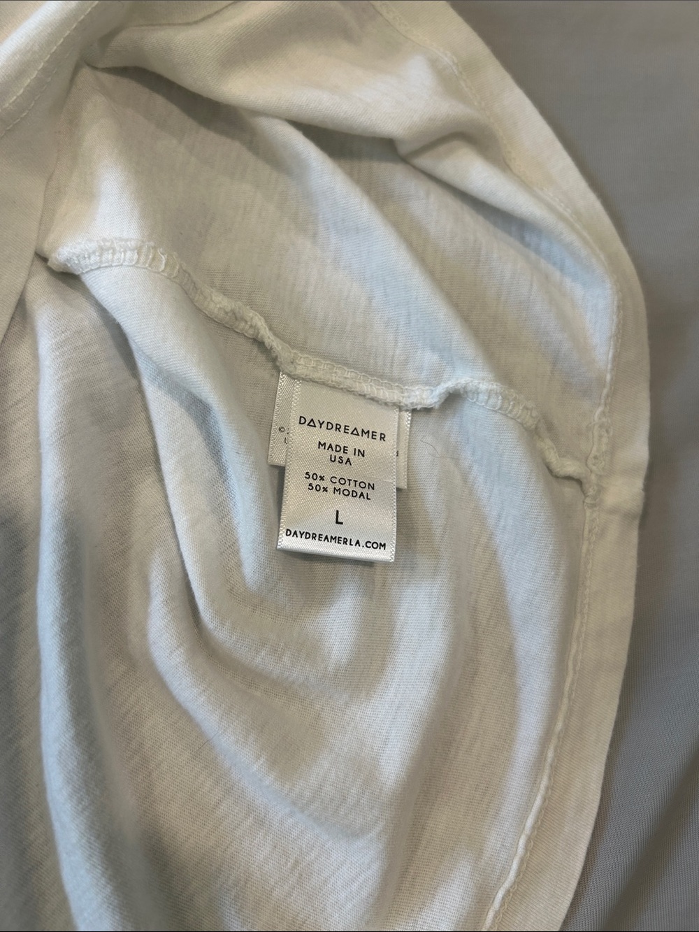 Daydreamer Def Leopard High n Dry Graphic Tee in White Size Large - Picture 5 of 5
